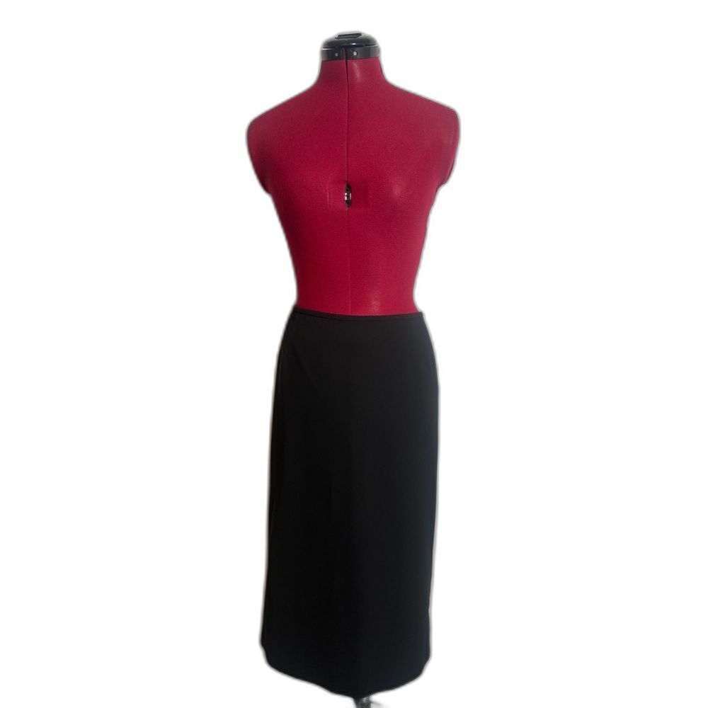 NWT Suit Studio Classic Pencil Skirt Women's Size 18 Solid Black Career